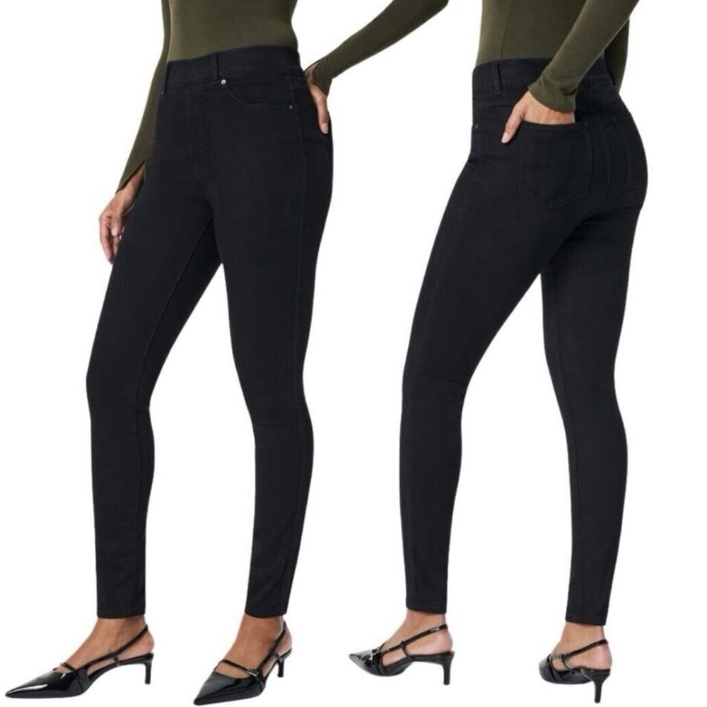 SPANX Perfect Black Pant Ankle 4 pocket in classic black size Large